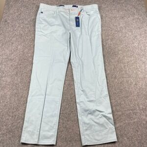 Stitchs Britches‎ Mens 38x32 Sterling 5 Pocket Pants Light Blue Casual Trousers